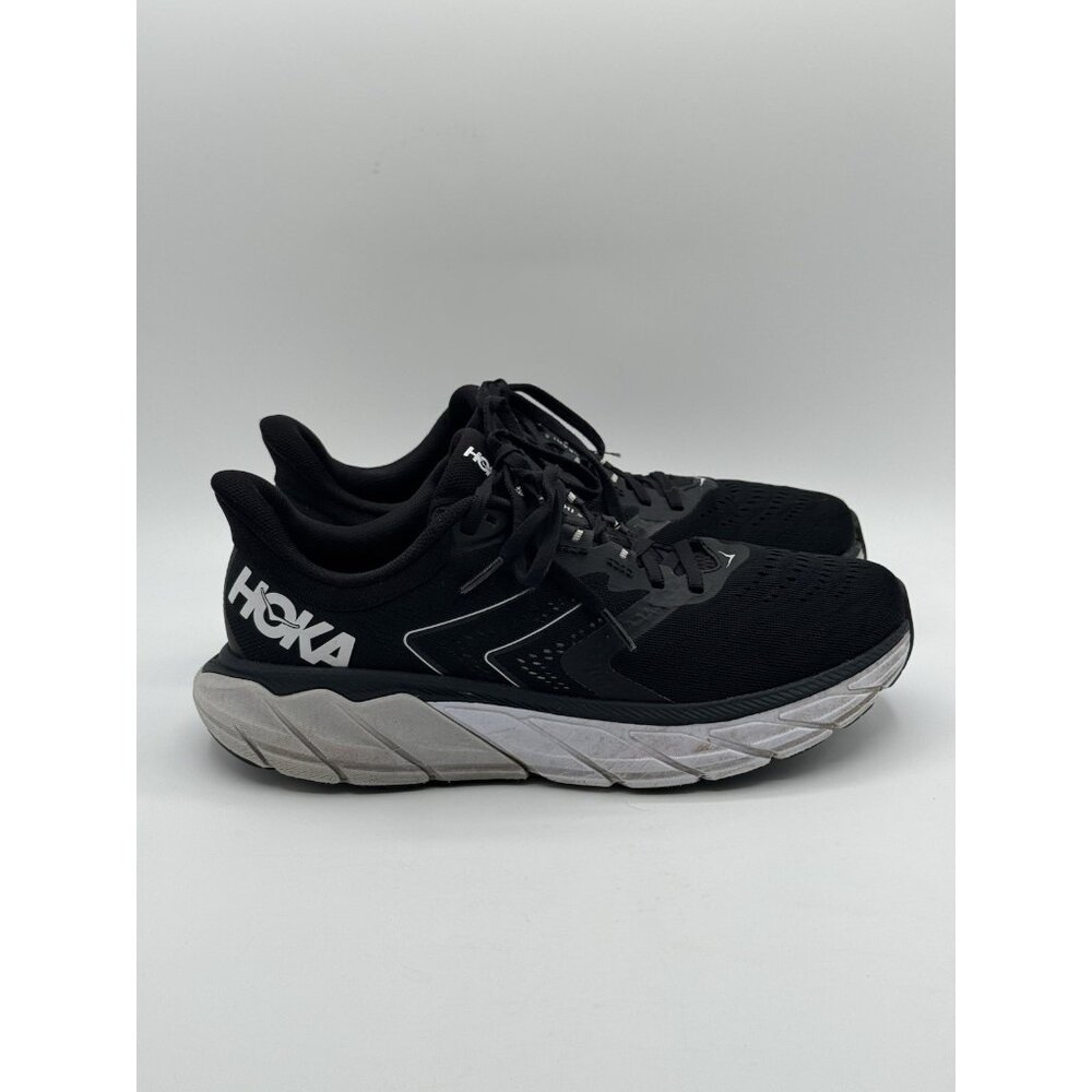 Hoka One One Arahi 5 1115012 Black Running Shoes Womens Size 9.5B